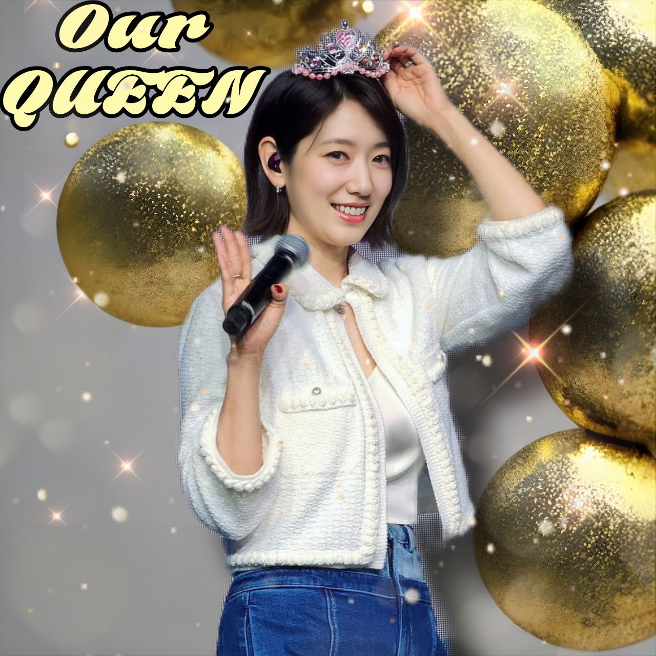 Behind-the-scenes cut of Park Shinhye