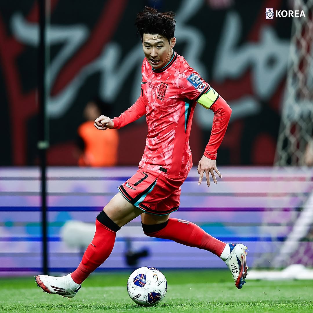 A moment captured by a fan of Son Heungmin