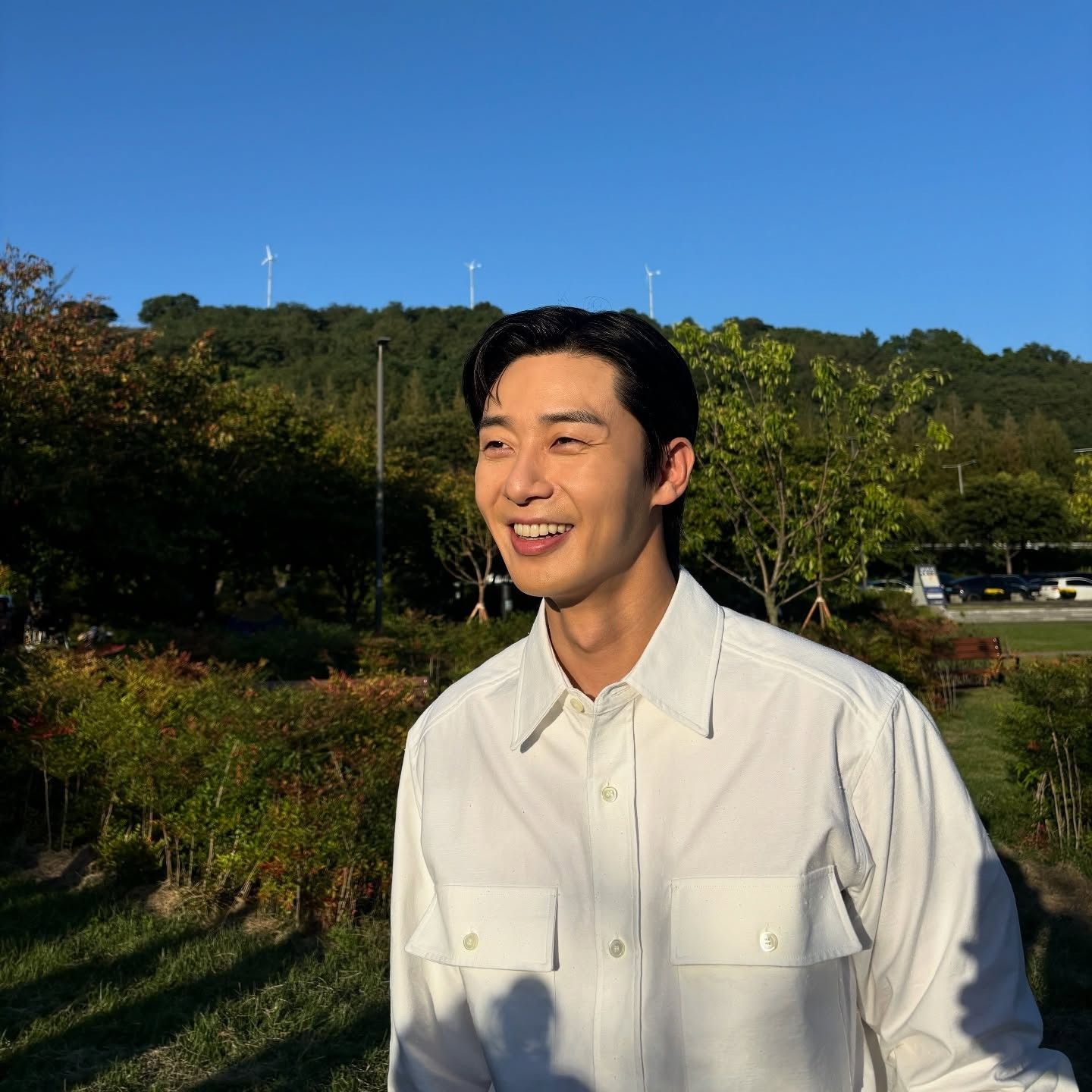 Recent activity shot of Park Seojoon