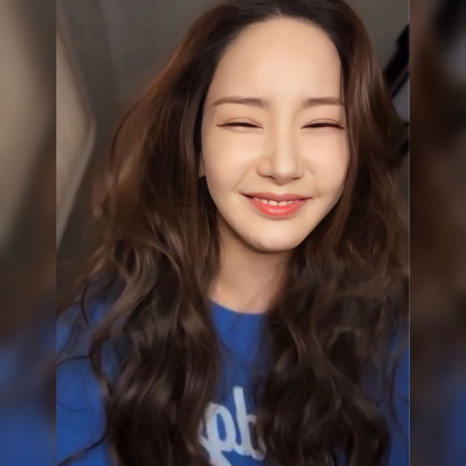 Behind-the-scenes cut of Park Minyoung