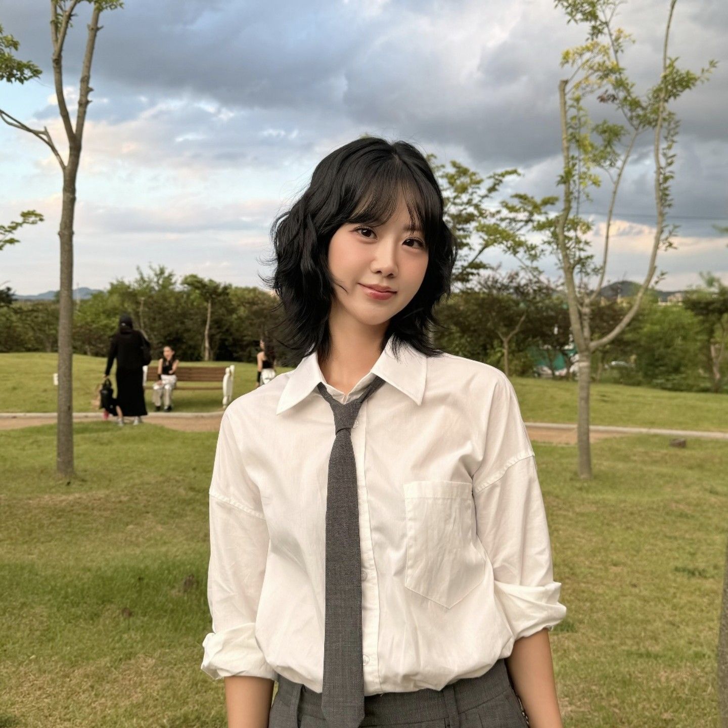 Recent activity shot of Kang Hyeyeon