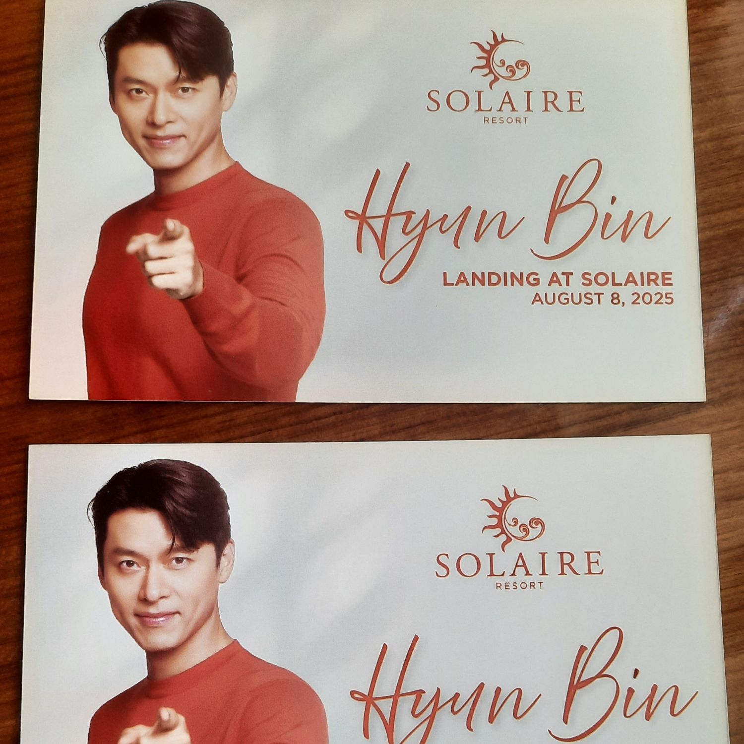 Behind-the-scenes cut of Hyun Bin