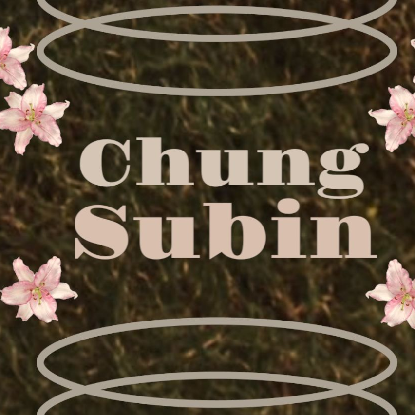 Behind-the-scenes cut of Chung Subin