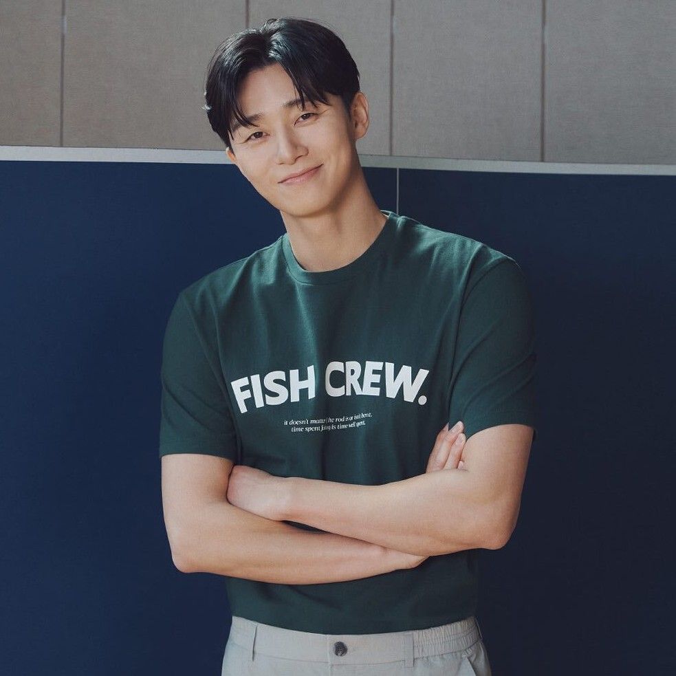 Behind-the-scenes cut of Park Seojoon