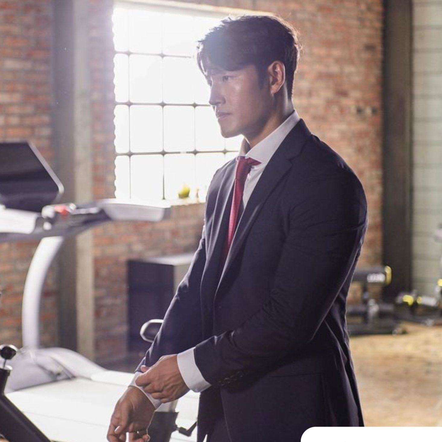 Recent activity shot of Kim Jongkook
