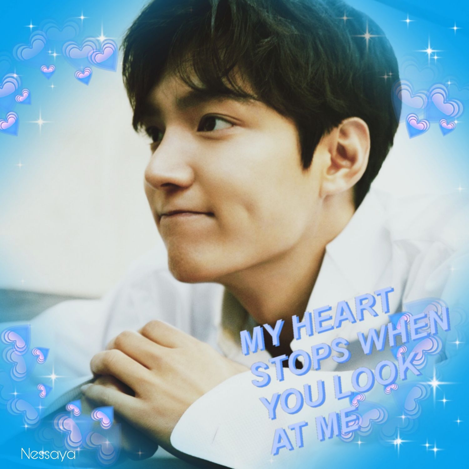 Behind-the-scenes cut of Lee Minho