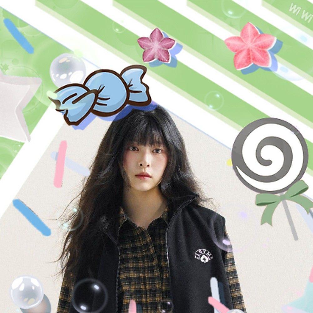 Behind-the-scenes cut of Kim Minju