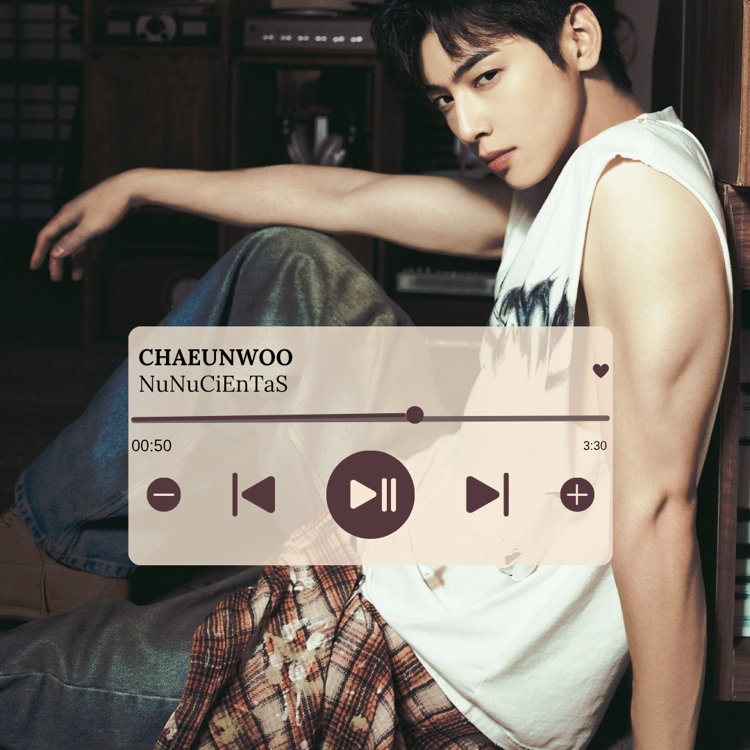 Recent activity shot of Cha Eunwoo