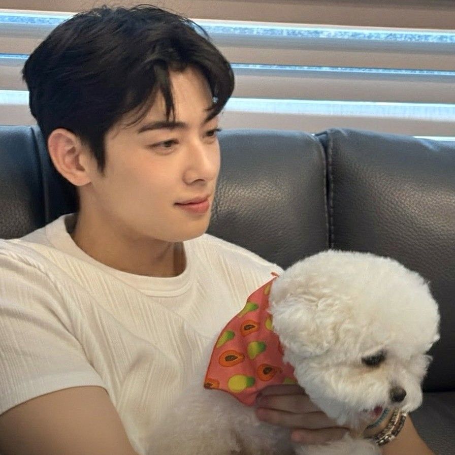 Recent activity shot of Cha Eunwoo