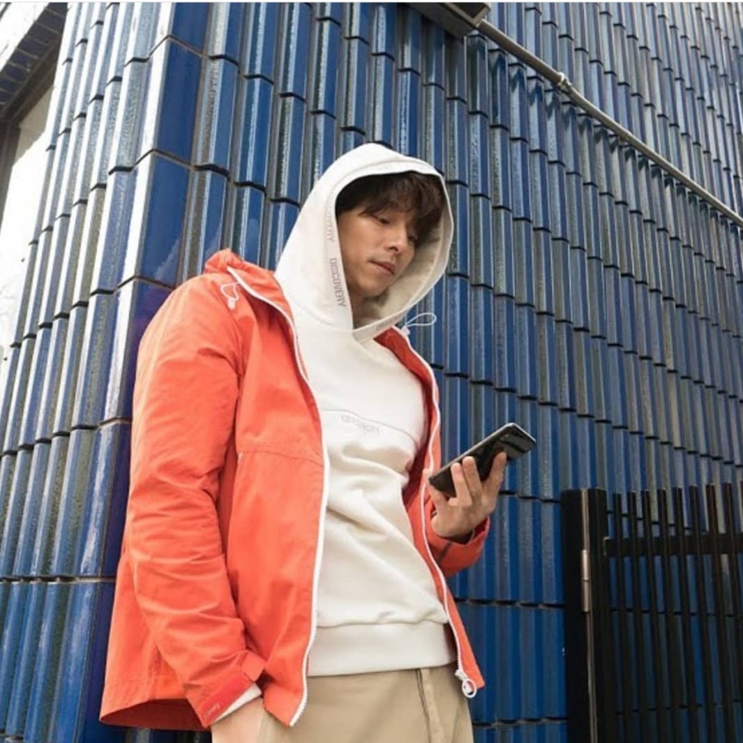 Recent activity shot of Gong Yoo