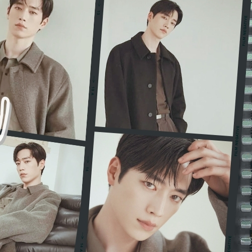Behind-the-scenes cut of Seo Kangjoon