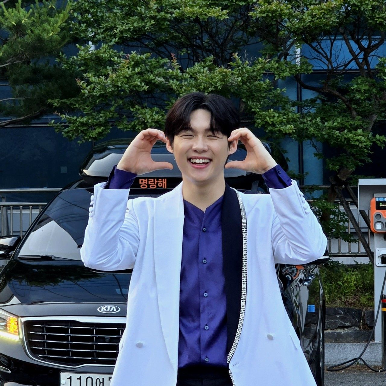 A moment captured by a fan of Choi Jaemyeong