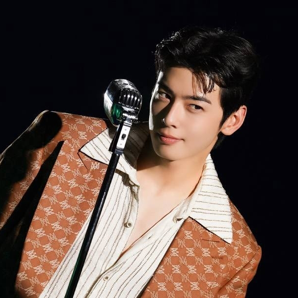 Behind-the-scenes cut of Cha Eunwoo