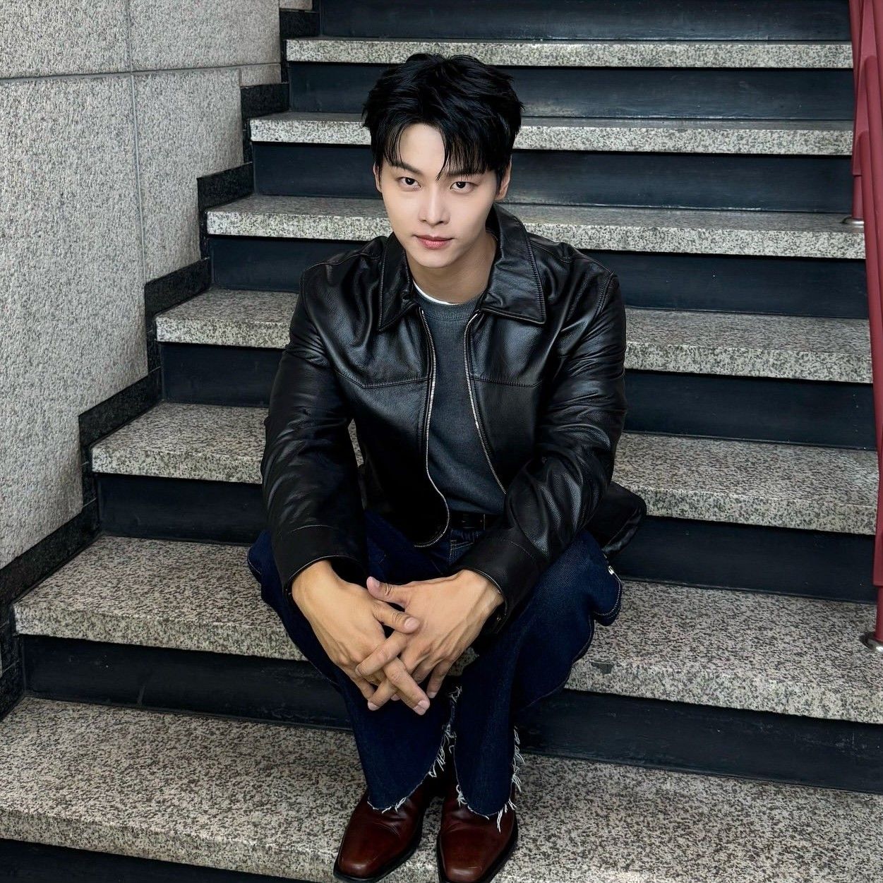 A moment captured by a fan of Cha Hakyeon (N)
