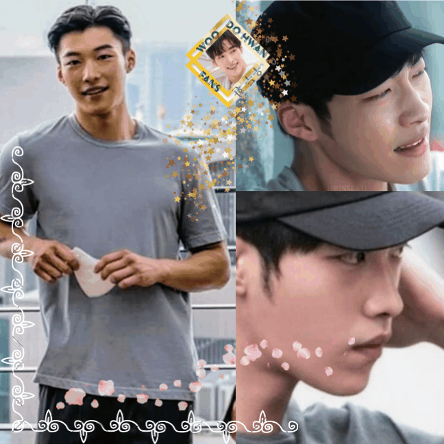 A moment captured by a fan of Woo Dohwan