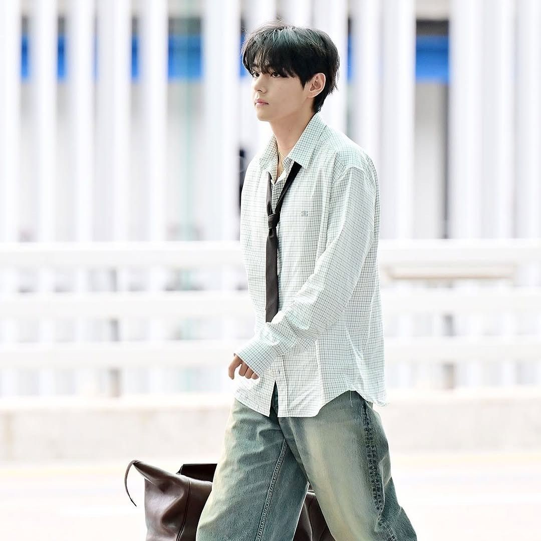 A moment captured by a fan of Kim Taehyung (V)