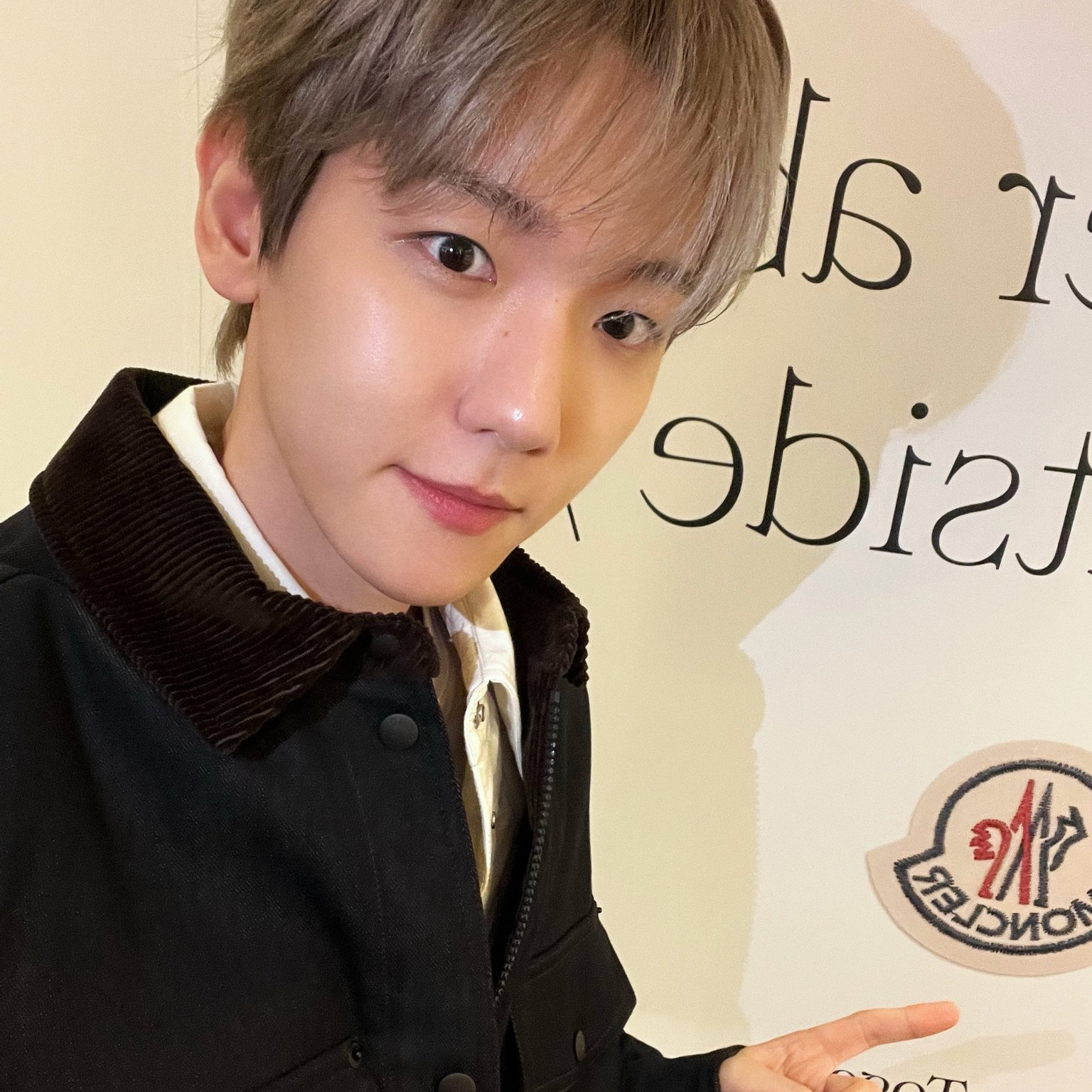 Behind-the-scenes cut of Baekhyun