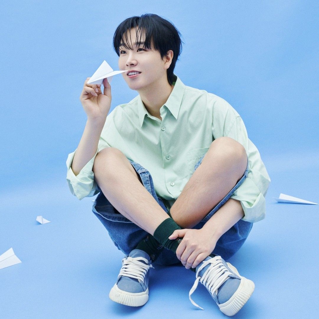 Behind-the-scenes cut of Song Minjun