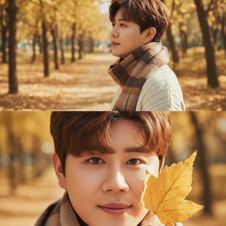 Behind-the-scenes cut of Jin Haesung