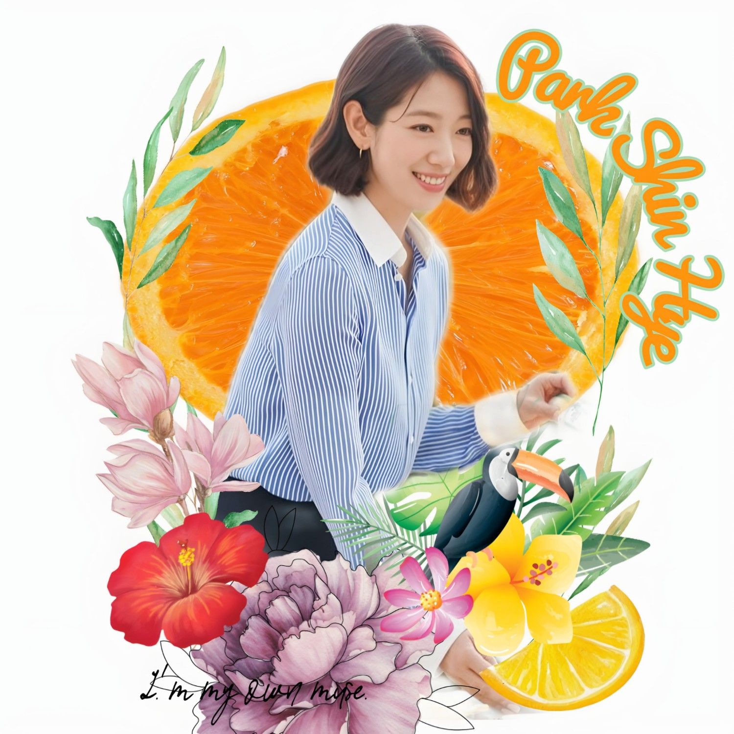 Behind-the-scenes cut of Park Shinhye