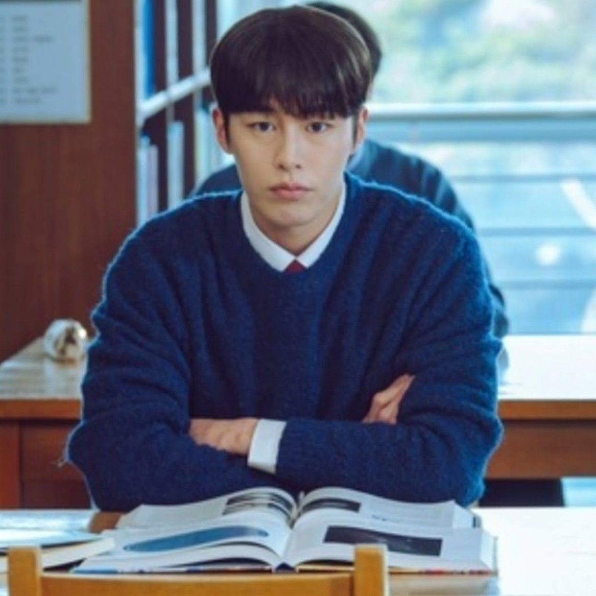 A moment captured by a fan of Lee Jaewook