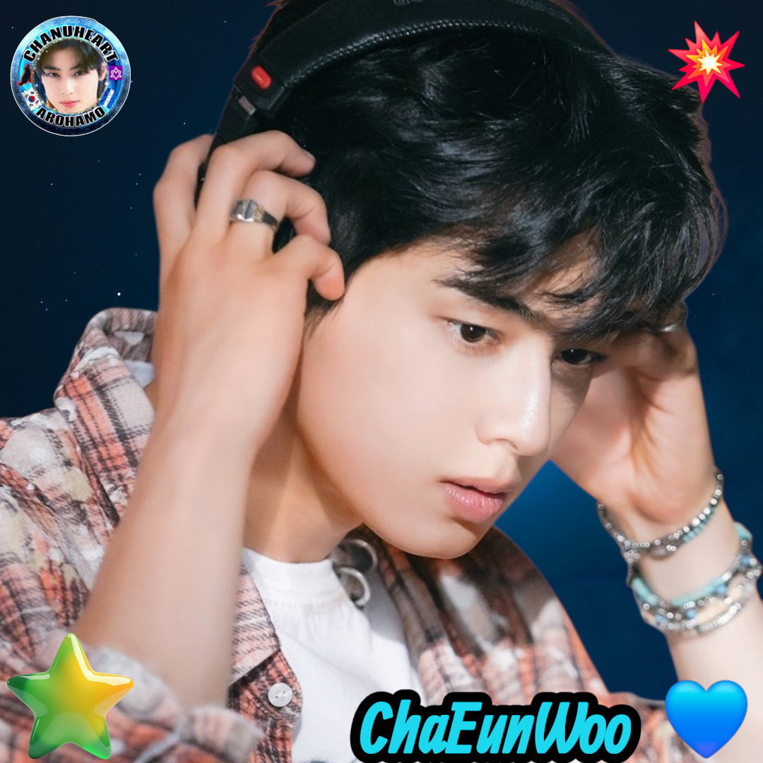 Behind-the-scenes cut of Cha Eunwoo