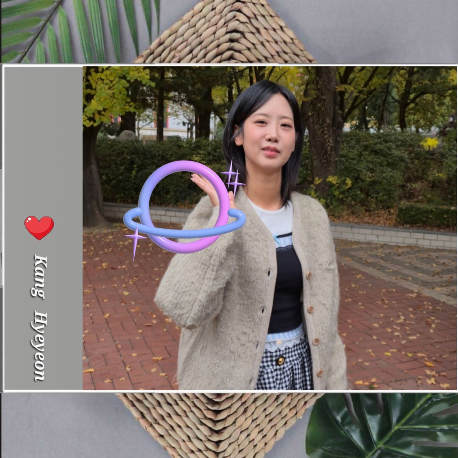 Recent activity shot of Kang Hyeyeon