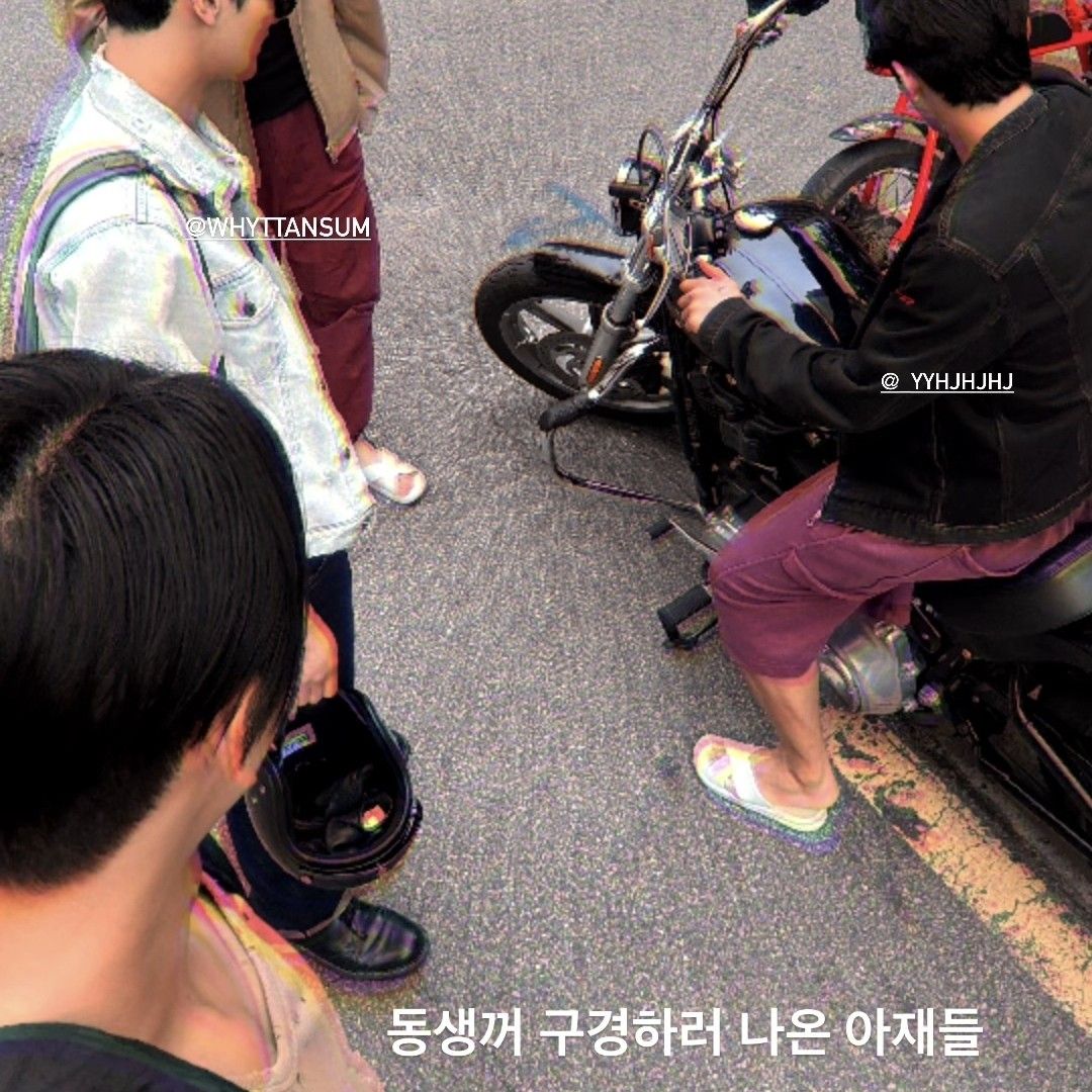 Behind-the-scenes cut of Choi Hojong