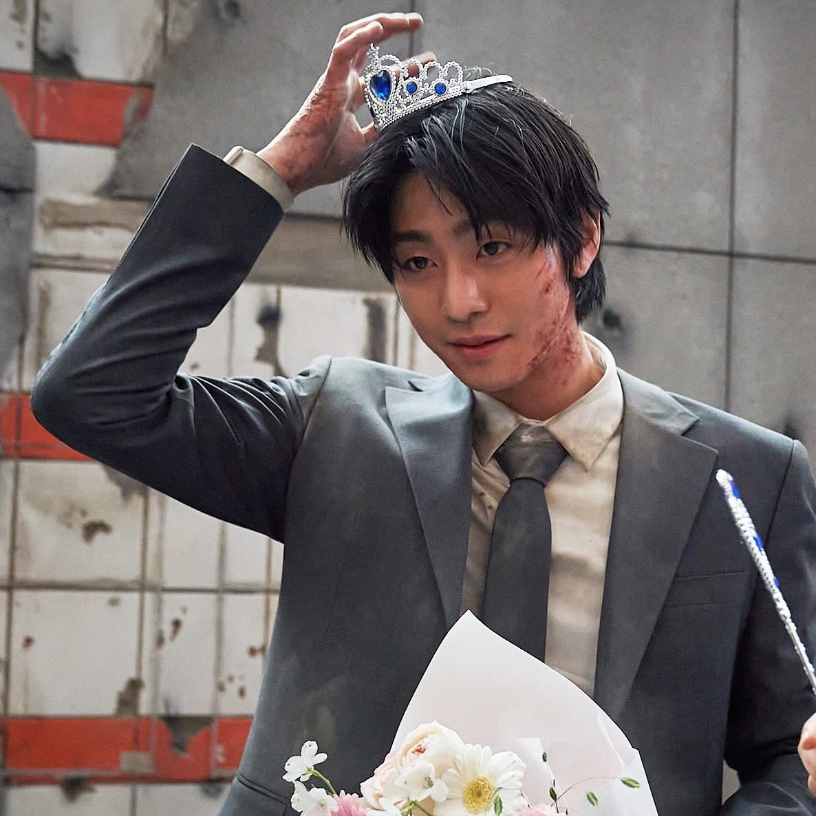 A moment captured by a fan of Ahn Hyoseop