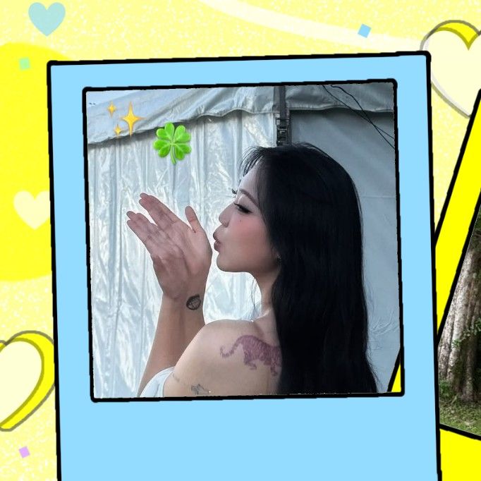 Recent activity shot of Lee Youngji