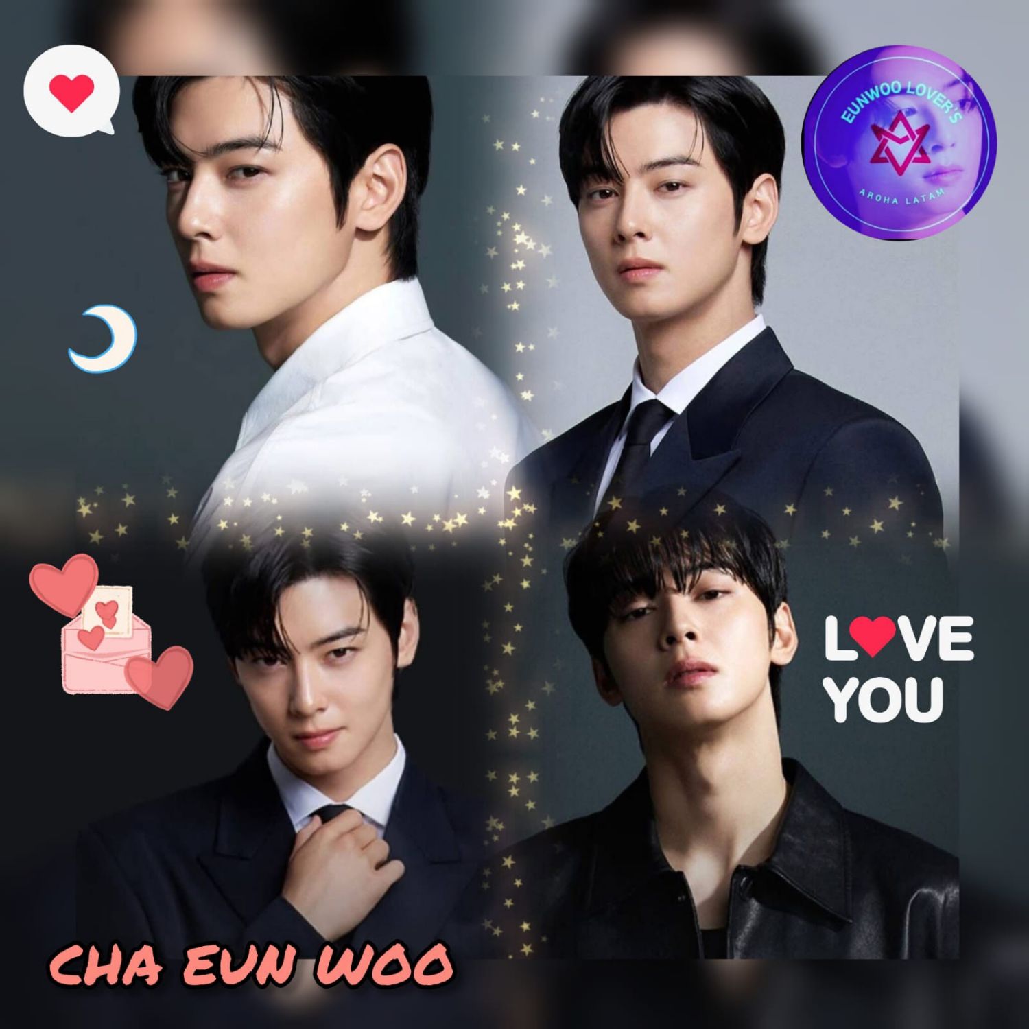 Behind-the-scenes cut of Cha Eunwoo