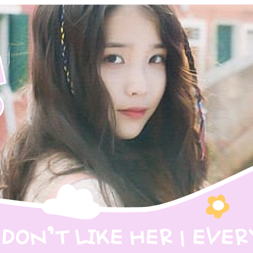 Behind-the-scenes cut of IU