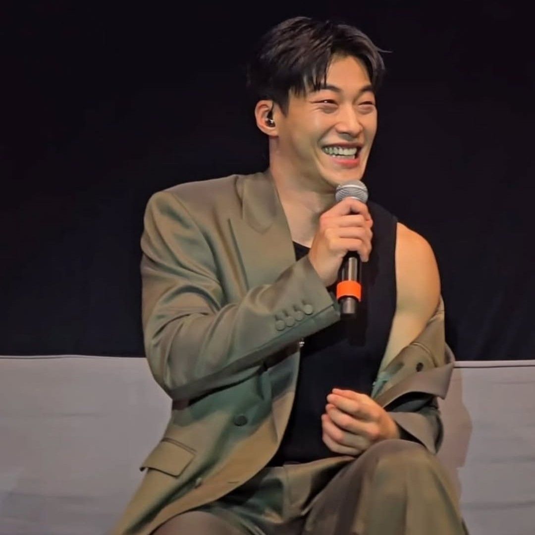Recent activity shot of Woo Dohwan