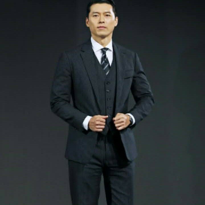 Recent activity shot of Hyun Bin
