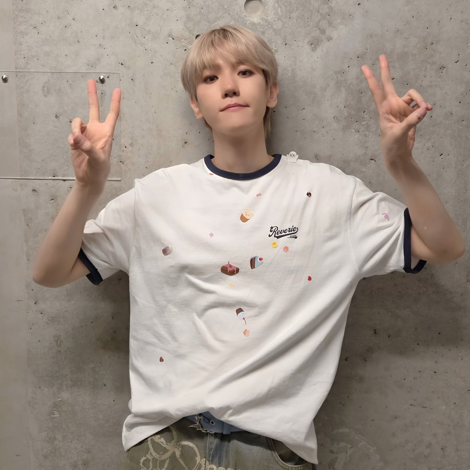 Recent activity shot of Baekhyun