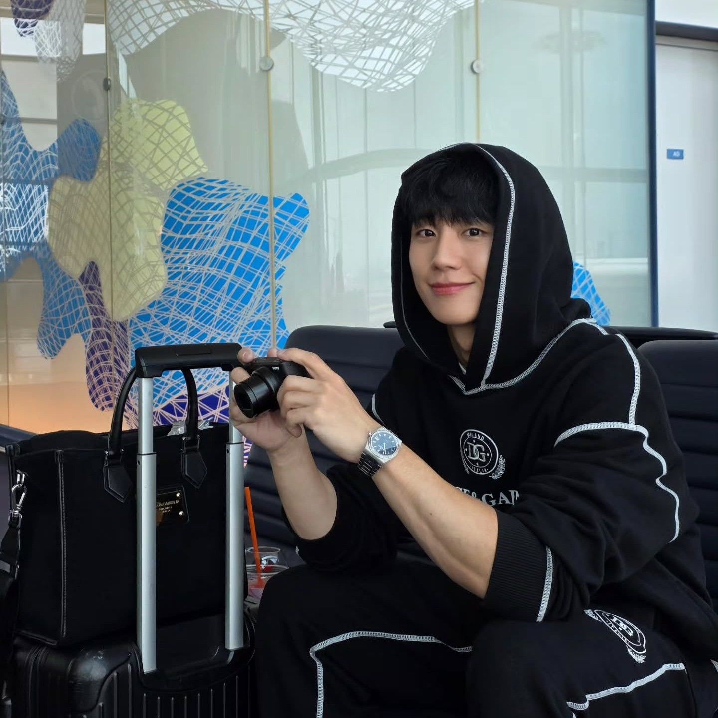 A moment captured by a fan of Jung Haein
