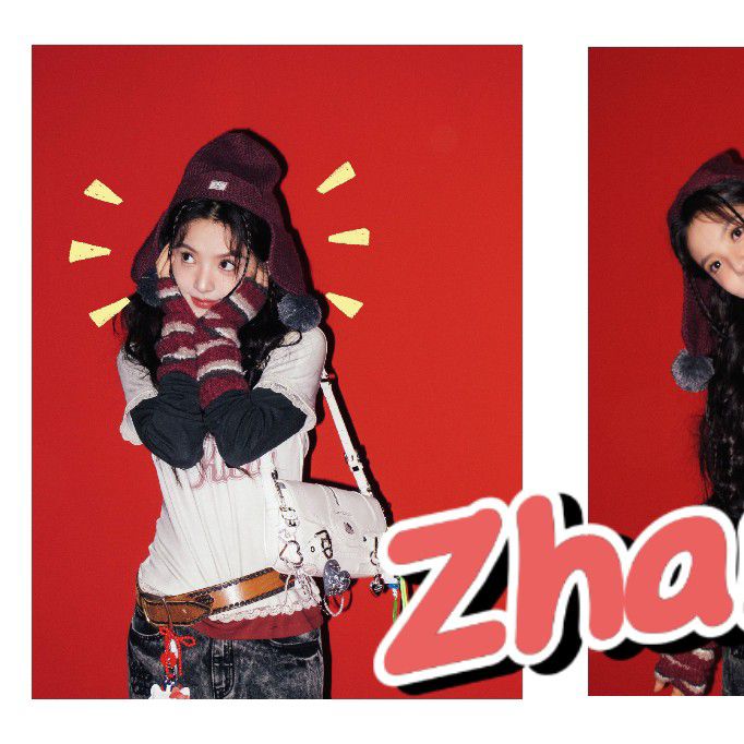 Behind-the-scenes cut of Zhang Ruonan
