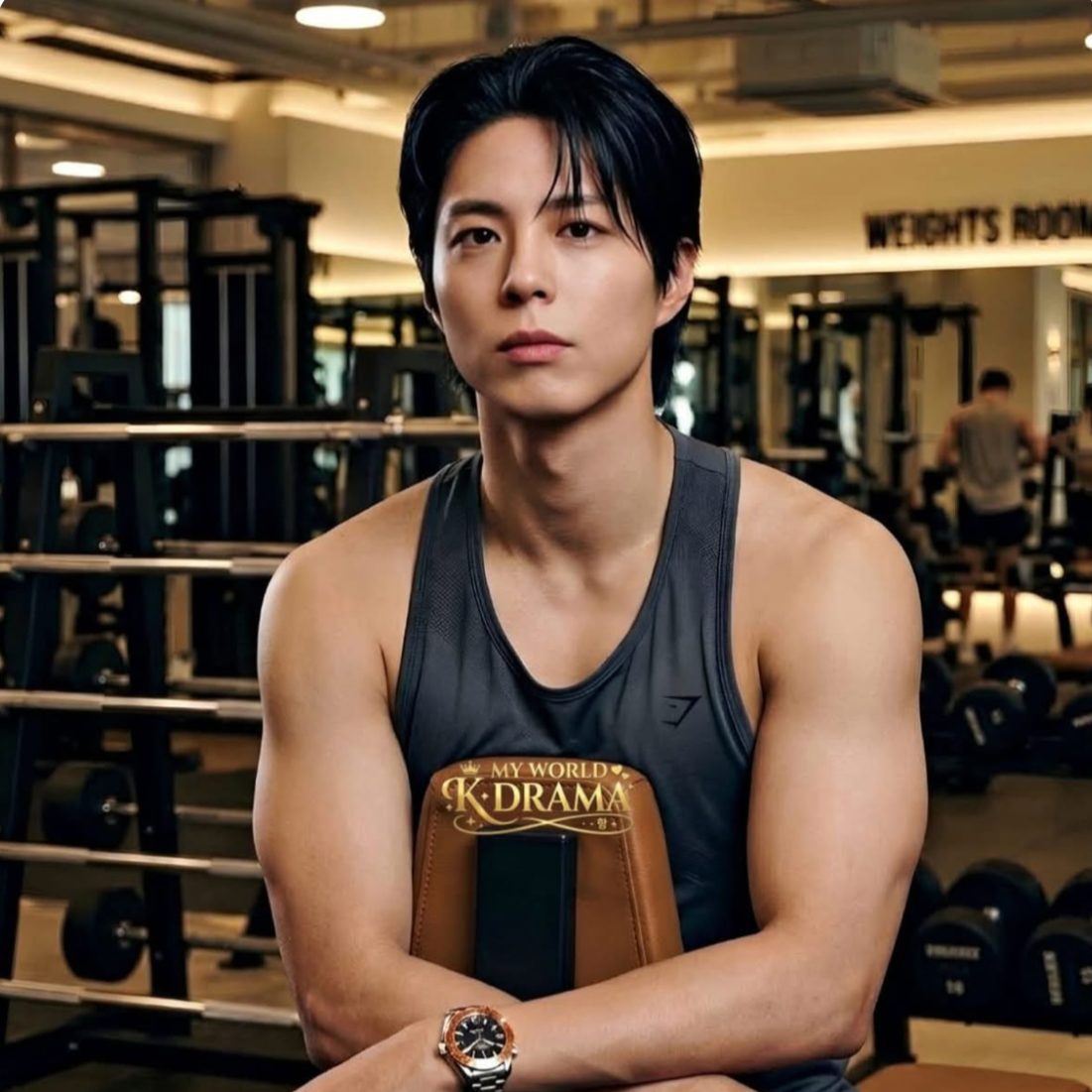 A moment captured by a fan of Park Bogum