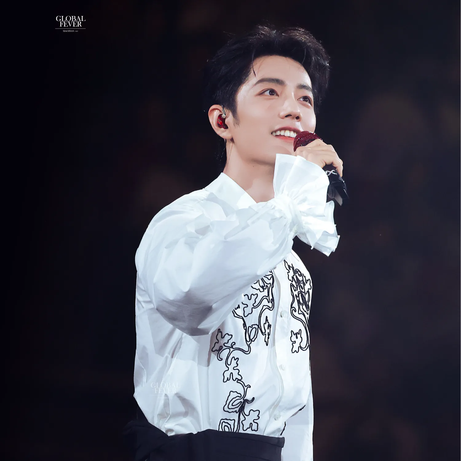 Recent activity shot of Xiao Zhan