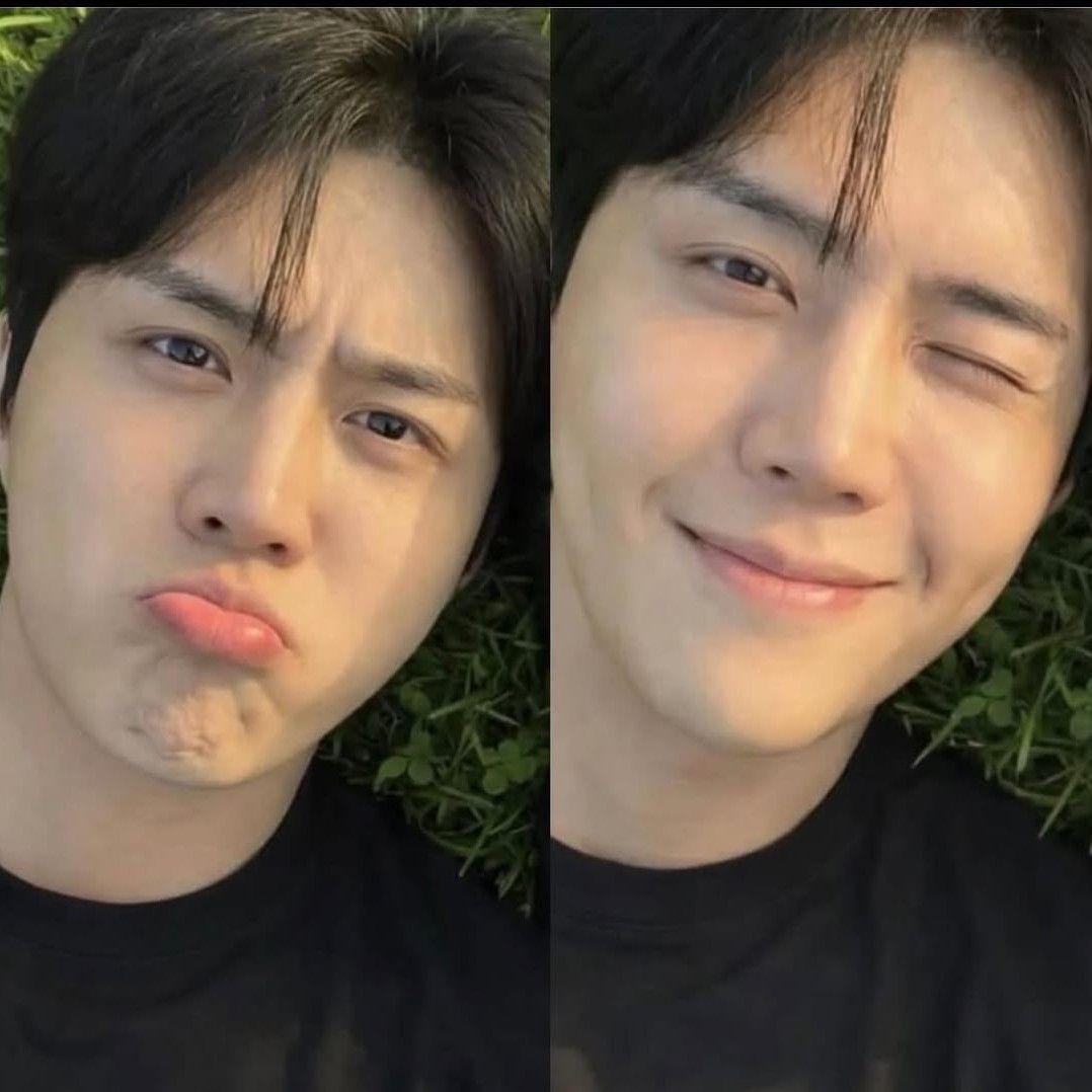 A moment captured by a fan of Kim Seonho