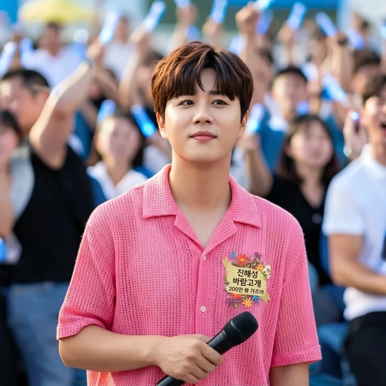 A moment captured by a fan of Jin Haesung