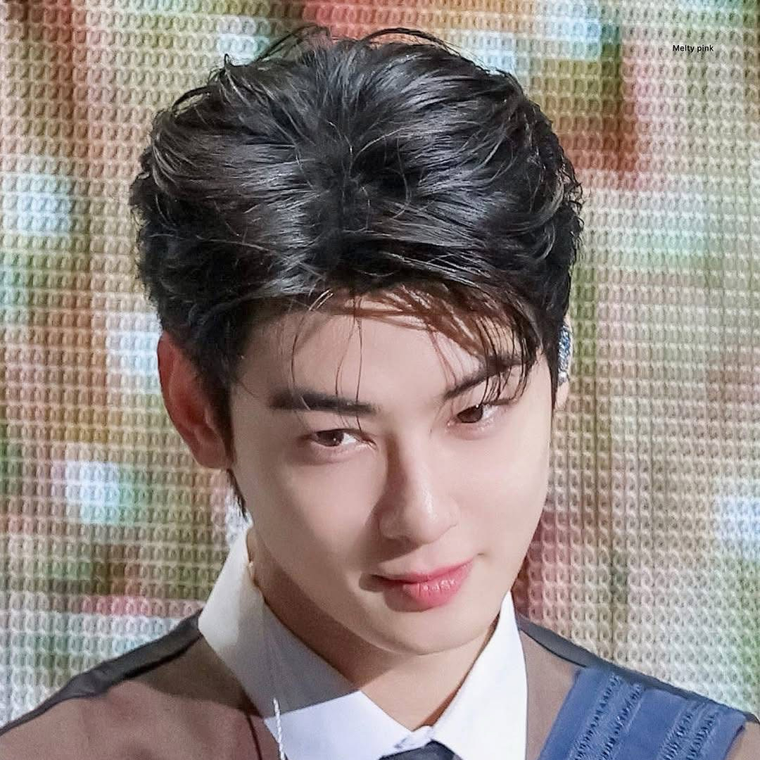 Behind-the-scenes cut of Cha Eunwoo