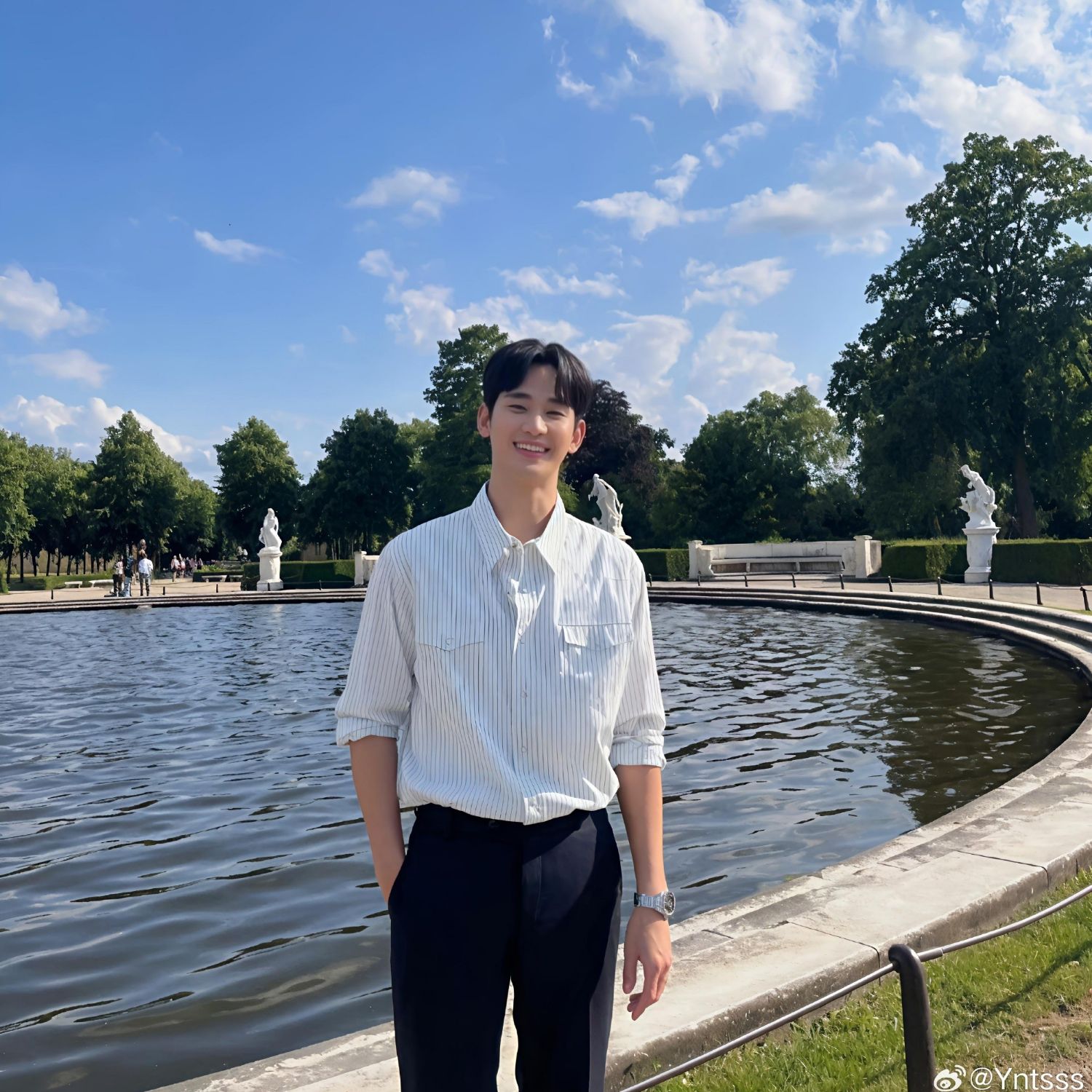 ファンが撮影したキム・スヒョンの瞬間