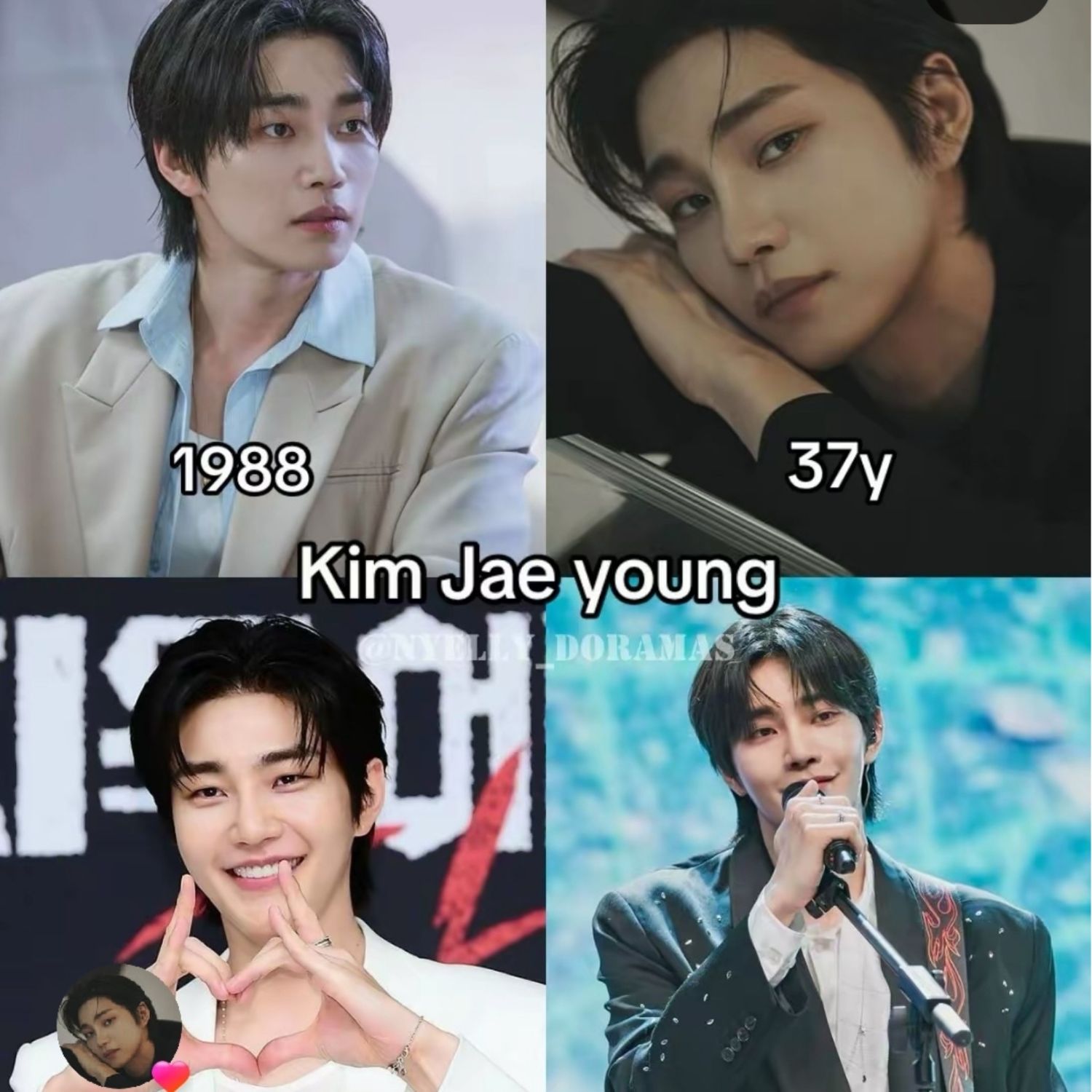 Behind-the-scenes cut of Kim Jaeyoung