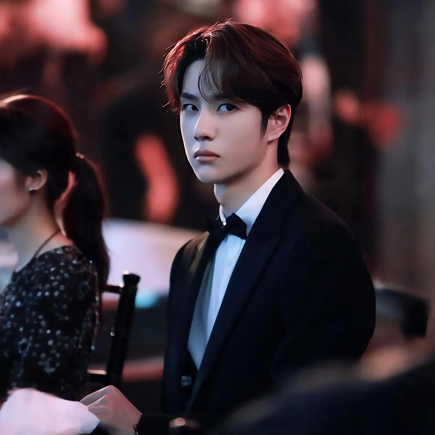 A moment captured by a fan of Wang Yibo