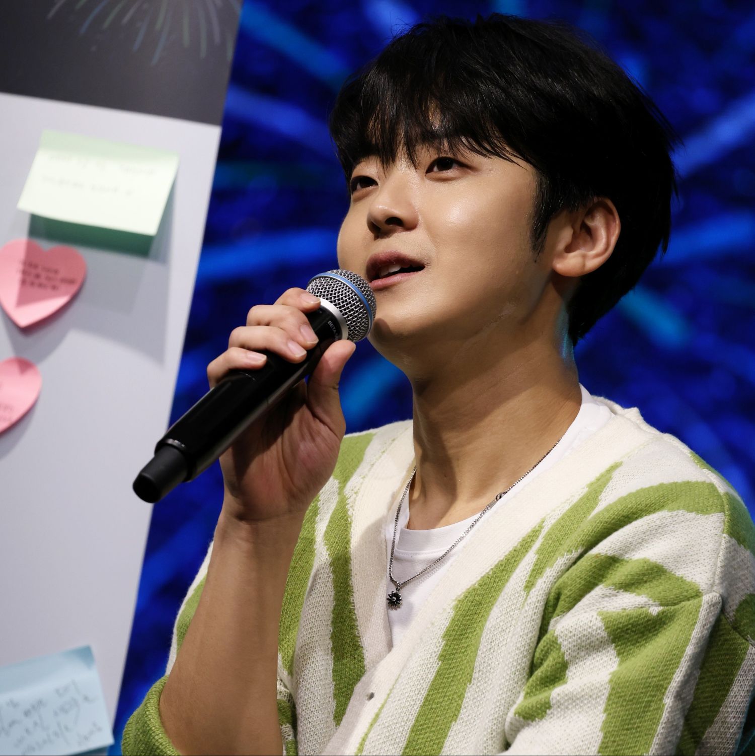 Recent activity shot of Park Minsu