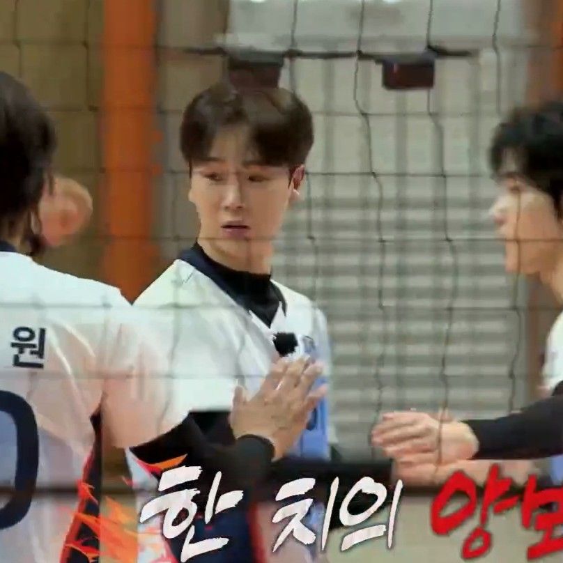 Behind-the-scenes cut of Song Minjun