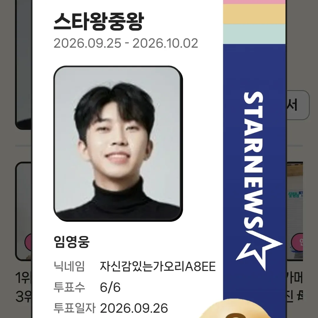 임영웅 팬이 찍은 순간
