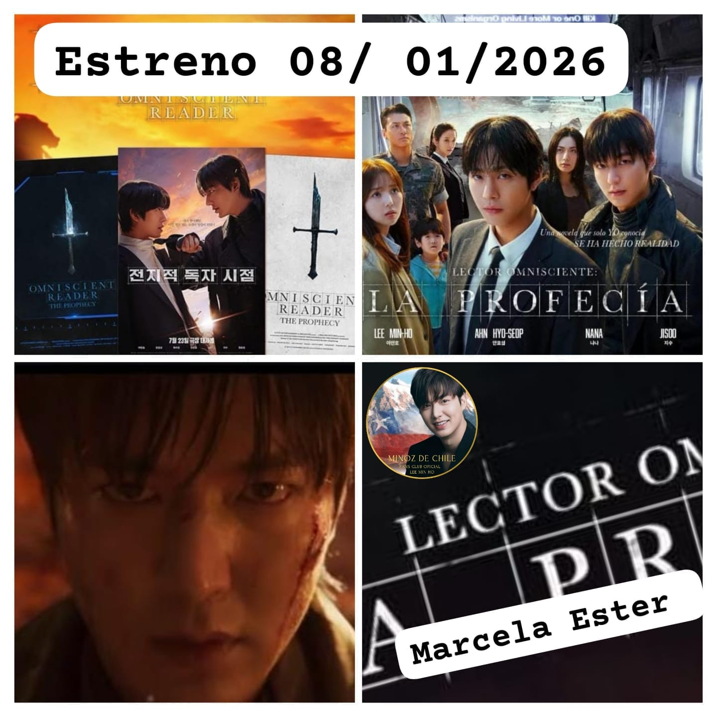 Recent activity shot of Lee Minho