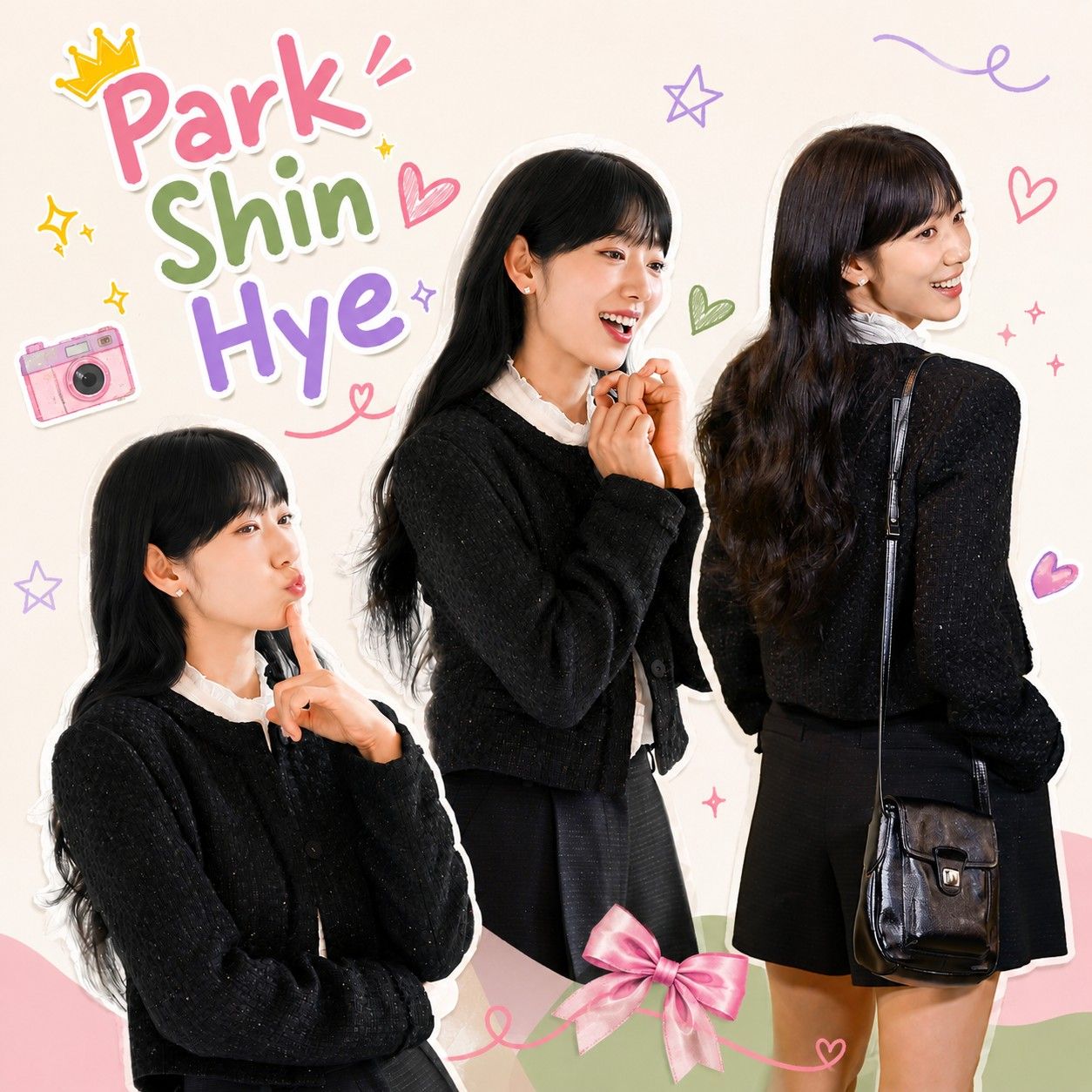 Behind-the-scenes cut of Park Shinhye